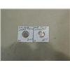 Image 1 : 1840 (AG) & 1844 (G) CIRCULATED SEATED HALF DIME