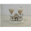 Image 2 : LOT 4 1981-83 PRECIOUS MOMENTS PORCELAIN FIGURINES