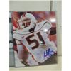 Image 2 : LOT 3 8X10 FOOTBALL PHOTO AUTOGRAPH E.J. JUNIOR,