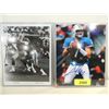 Image 1 : LOT 2 8X10 FOOTBALL PHOTO AUTOGRAPHED CHAD HENNE &