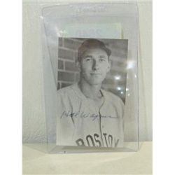 HAL WAGNER SIGNATURE AUTOGRAPH ON PHOTO CARD