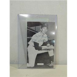 TED ABERNATHY SIGNATURE AUTOGRAPH ON PHOTO CARD