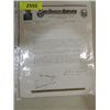 Image 1 : FOXX & YOUNG SIGNATURE AUTOGRAPH ON DOCUMENT