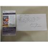Image 1 : JOHNNY PODRES SIGNATURE AUTOGRAPH ON CARD COA