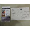Image 1 : JIM KAAT SIGNATURE AUTOGRAPH ON CARD COA
