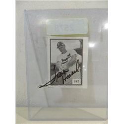 FRANK HOWARD SIGNATURE AUTOGRAPH ON PRINT NO COA