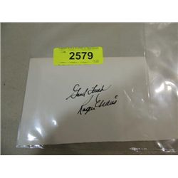 ROGER MARIS CUT SIGNATURE AUTOGRAPH NO COA
