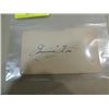Image 1 : JIMMIE FOXX CUT SIGNATURE AUTOGRAPH NO COA