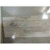 Image 1 : BABE RUTH SIGNATURE AUTOGRAPH ON DOCUMENT NO COA
