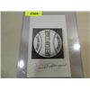 Image 1 : JOE DIMAGGIO SIGNATURE AUTOGRAPH ON LOGO NO COA