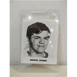 MARCEL DIONNE SIGNATURE AUTOGRAPH ON PHOTO CARD