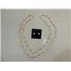 Image 1 : SET EARRINGS & NECKLACE FRESHWATER WHITE PEARLS