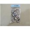 Image 1 : BAG LOT ASSORTED SILVER TONE LADYS JEWELRY: