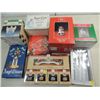 Image 1 : LOT 12 CHRISTMAS CERAMIC & GLASS DECORATIONS:
