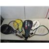 Image 1 : LOT 5 (3) TENNIS & 2 RACKETBALL RACKETS: WILSON,