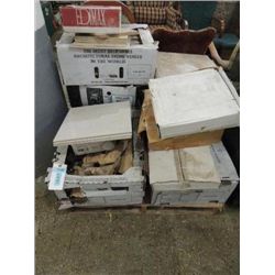 1 PALLET, 5 BOXES ARCHITECTURAL STONE VENEER,