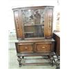 Image 1 : VINTAGE BERKEY FURNITURE CO WALNUT CHINA HUTCH
