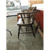 Image 2 : VINTAGE PAIR OF PINE DININGROOM CAPTAIN CHAIRS