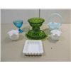 Image 1 : LOT 7 VINTAGE FENTON GLASSWARE, 1 SIGNED BY ARTIST
