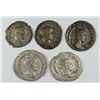 Image 1 : 5 DIFFERENT SILVER ANCIENTS HIGH GRADE