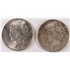 Image 1 : 1926-S  XF AND 1926-S MS-63 PEACE SILVER DOLLARS