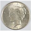 Image 1 : 1927 PEACE SILVER DOLLAR,  MS-64 WHITE AND NICE!