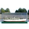 Image 1 : Fartygsmodell i monter, tra, M/S Saga, L 74, skala 1:250....