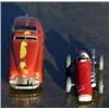 Schuco Fex  1111, rod, slitage och Schuco Microracer 1040, rod....