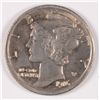 Image 1 : 1916-D MERCURY DIME, AU-58, SUPER NICE, LOOKS UNC AT FIRST GLANCE