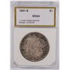 Image 1 : 1881S Morgan Dollar MS64 PCI