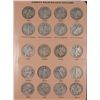 Image 2 : COMPLETE 1916 thru 1947  CIRCULATED SET OF WALKING LIBERTY HALF DOLLAR IN ALBUM