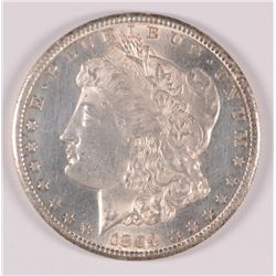 1884-CC MORGAN SILVER DOLLAR, MS-64