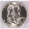 Image 2 : 1960 Franklin Half Dollar MS64 PCGS