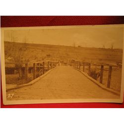 POST CARDS RPPC POST CARDS RPPC SOLDIERS BUILT Bridge Cross Bridge WAR 1