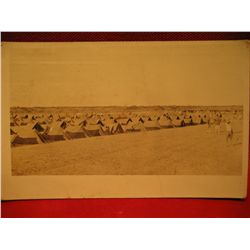 POST CARDS RPPC Original WWI WW1 World War I Photo Postcard of Tents IN FIELD