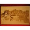 Image 1 : POST CARDS RPPC PONTOON BRIDGE WITH BOATS WAR 1 MILITARY