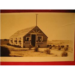 POST CARDS RPPC CHAPEL CHURCH MILITARY WAR 1 BASE