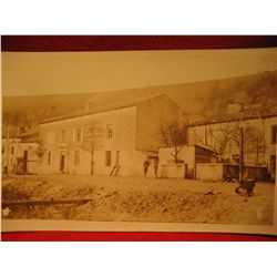 POST CARDS RPPC WORLD MILITARY MEN TALKING ~ BUILDING WAR 1 ~ WWII