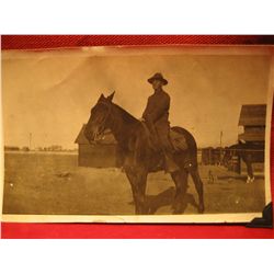 PHOTOGRAPH 1 MILITARY SOLDIER ON HORSE