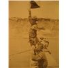 Image 2 : POST CARDS RPPC WWI ww1 war SIGNAL MEN Real Photo HORN FLAG