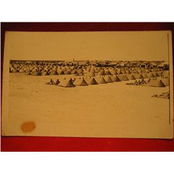 POST CARDS RPPC WWI ww1 war USA Real Photo GROUP OF ARMY MEN TENTS