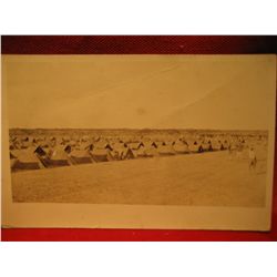 POST CARDS RPPC WWI ww1 war USA Real Photo GROUP OF ARMY MEN TENTS