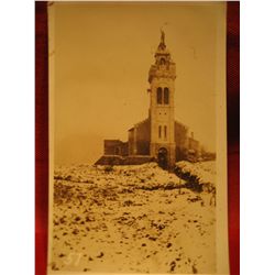 POST CARDS RPPC BOMBED CHAPEL CHURCH MILITARY WORLD WAR 1 WW1