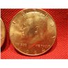 Image 3 : 2 1964D KENNEDY HALF DOLLAR 90% SILVER