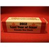 Image 1 : 2012 CANADA ONE CENT LAST YEAR OF ISSUE ROYAL CANADAIN MINT, *** BU SEALED TUBE ***