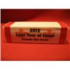 Image 1 : 2012 CANADA ONE CENT LAST YEAR OF ISSUE ROYAL CANADAIN MINT, *** BU SEALED TUBE ***