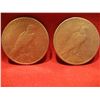Image 4 : (2) PEACE DOLLARS 90% SILVER (1) 1926-S, (1)1925S