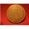Image 2 : 1869 TWO CENT PIECE - *** POST CIVIL WAR ERA BROWN TYPE COIN ***
