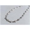 Image 1 : THEODOR FAHRNER Pforzheim Collier Silber. 19 runde schwach gewölbte gravierte Scheiben mit S...