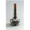 Image 1 : ORIVIT A.G. Köln Vase Zinn Keramik. Unterglasurbemalung in Olivgrün und Rostrot umlaufendes...
